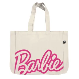 Bolsa BARBIE - Logo - Canvas Tote Bag - 46x40.5x10cm