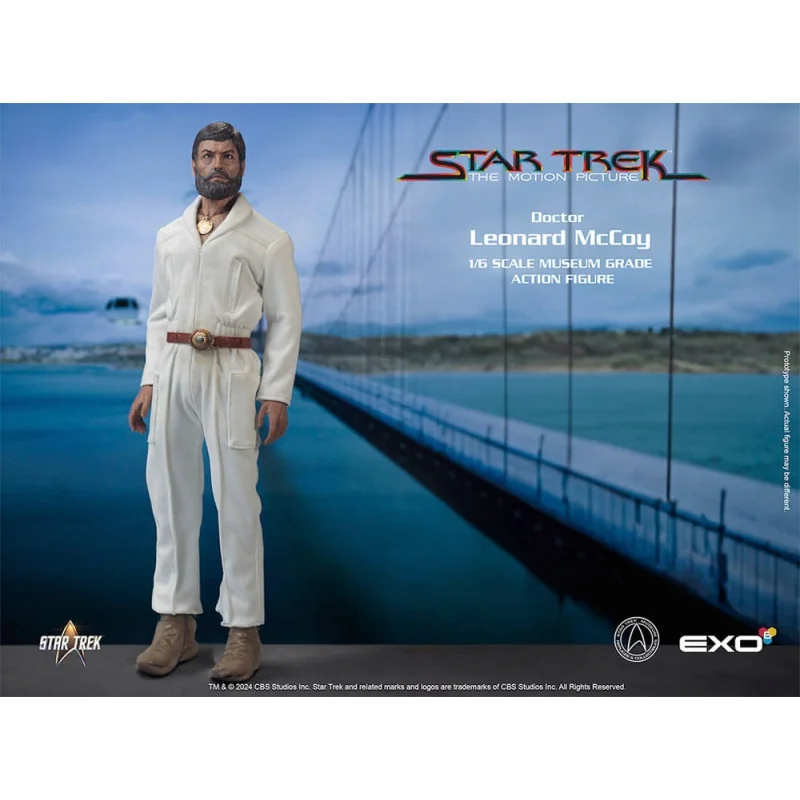 Star Trek, the Movie 1/6 figure Dr. Leonard "Bones" McCoy