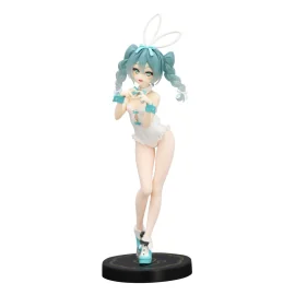 Figurita Hatsune Miku - BiCute Bunnies Miku Rurudo White Color Version