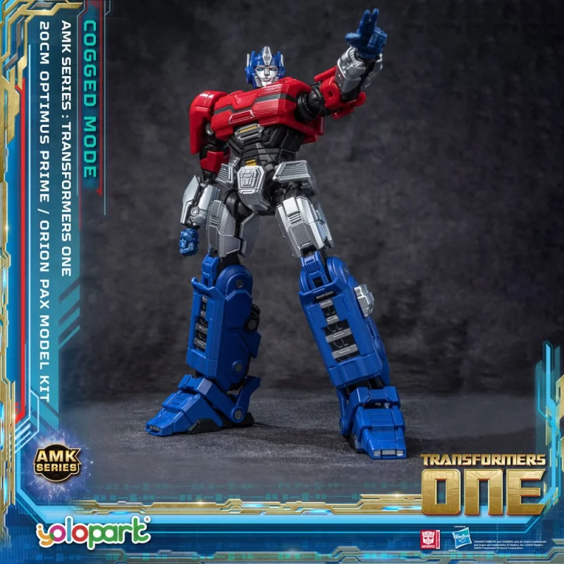 Transformers 8 figure Plastic Model Kit AMK Series Orion Pax