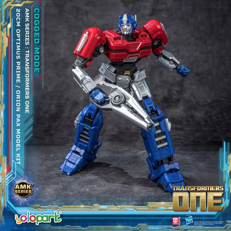 Transformers 8 figure Plastic Model Kit AMK Series Orion Pax