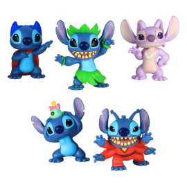 Figurita Lilo & Stitch pack 5 figures Stitch Collectible Figure Set 7 cm