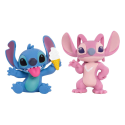 Figurita Lilo & Stitch pack 2 figures Angel & Stitch 7 cm