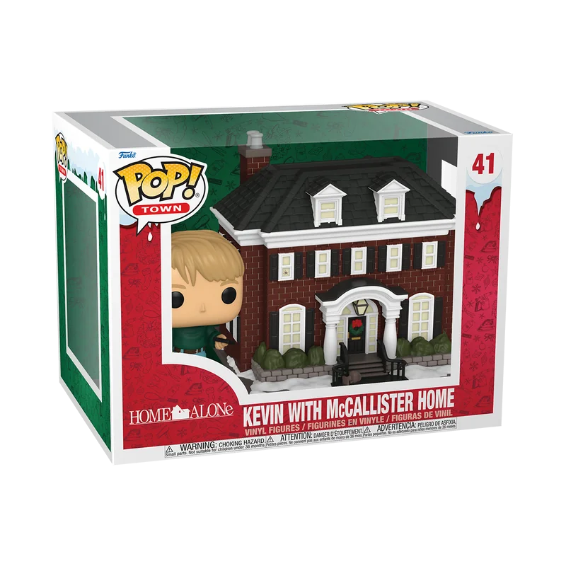 Funko Home Alone - POP TOWN N° 41 - Kevin with Maison