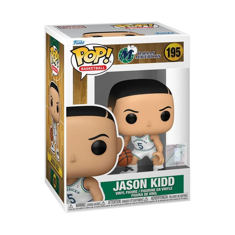 Figuras Pop NBA Legends POP! Sports Vinyl Figure Dallas Mavericks: Jason Kidd (Rookie Season)