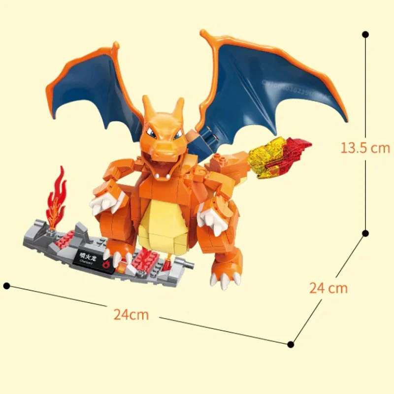 Juegos de edificación POKEMON - KEEPPLEY BLOCK - Charizard