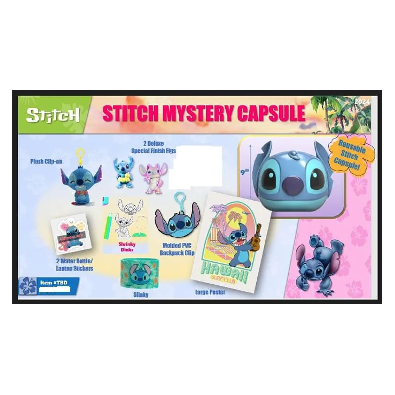 Sets de juego Lilo & Stitch - Stitch Jumbo Mystery Capsule Gift Set