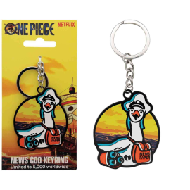  One Piece - News Coo Keychain