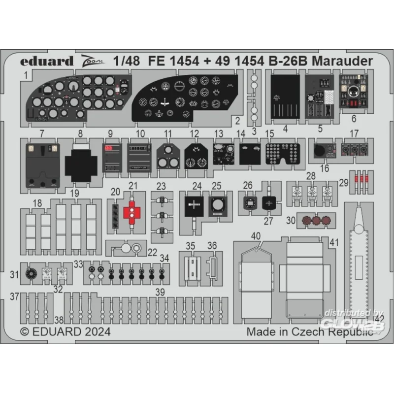 Eduard B-26B Marauder PART I ICM