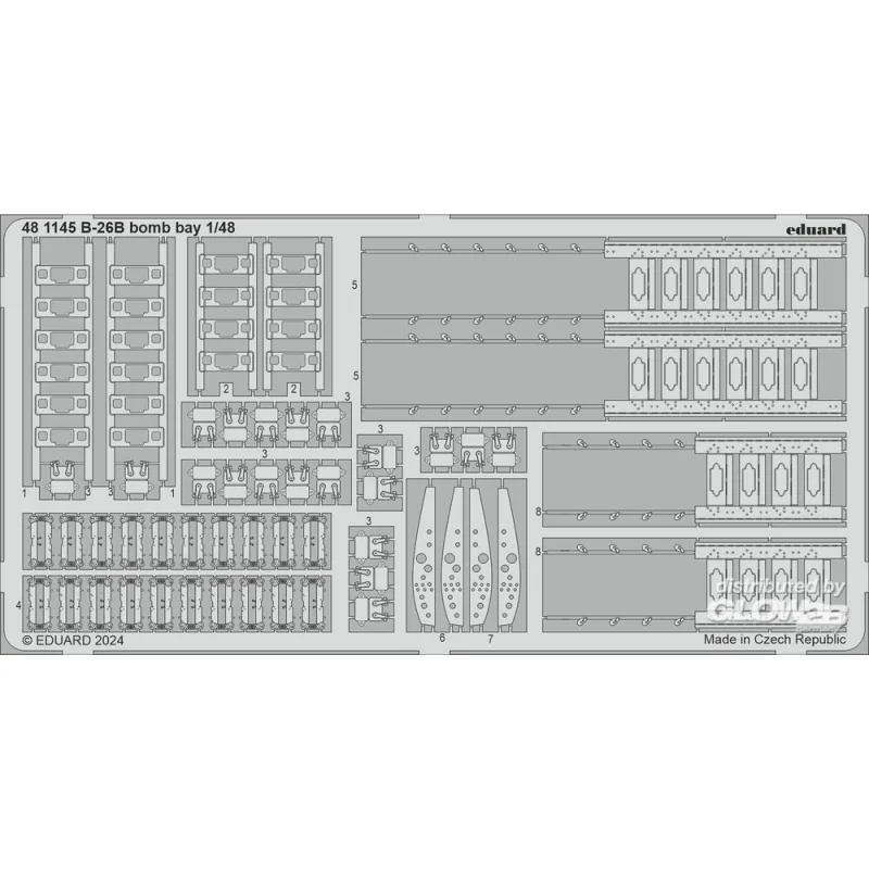 Kit de detalle para aviones B-26B Marauder PART II ICM