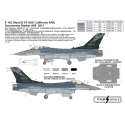 FabScale Studio F-16C California ANG Sacramento Mather AFB 2011'