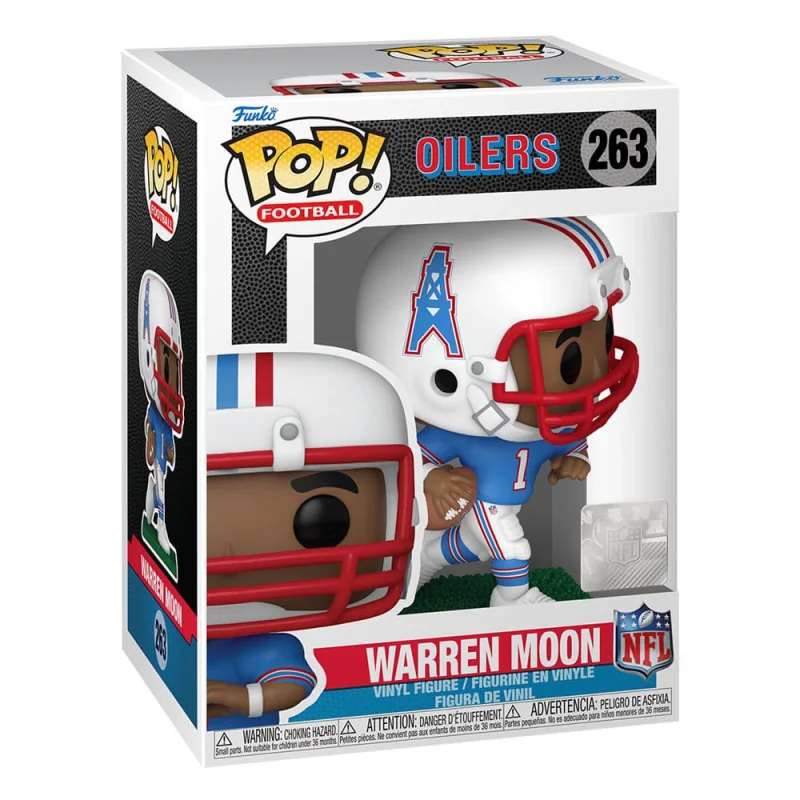 Figuras NFL: Legends POP! Sports Vinyl Figure Oilers- Warren Moon 9 cm