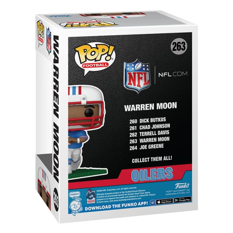 Funko NFL: Legends POP! Sports Vinyl Figure Oilers- Warren Moon 9 cm