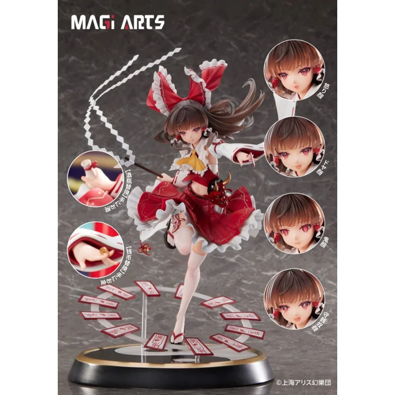 Figuras Touhou Project 1/6 Eternal Shrine Maiden Reimu Hakurei Deluxe Edition 30 cm