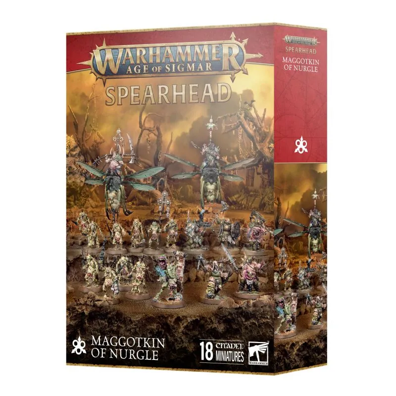 Juego de figura FER DE LANCE: PUTRESCENTS DE NURGLE 70-01