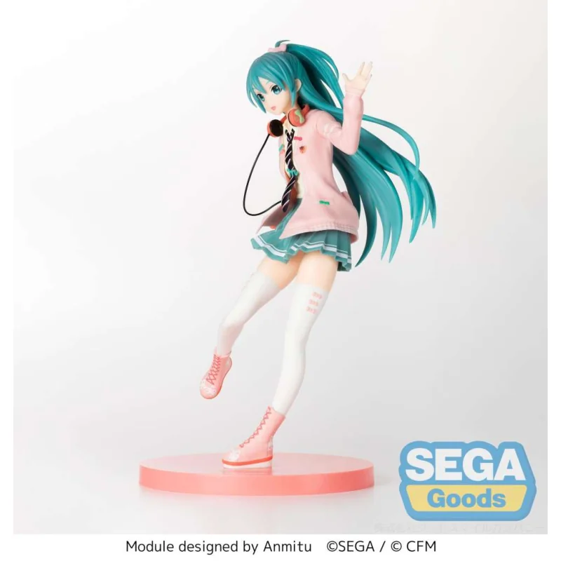 Sega Hatsune Miku Project Diva Ribbon Girl Spm Fig