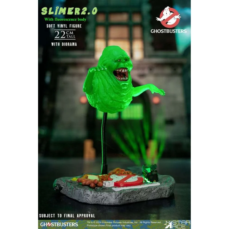 Figurita Ghostbusters Slimer 2.o Soft-vinyl 1/8 Figure