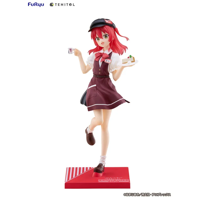 Figurita Bocchi the Rock! PVC statuette Tenitol Ikuyo Kita Cafe Style Ver. 20cm