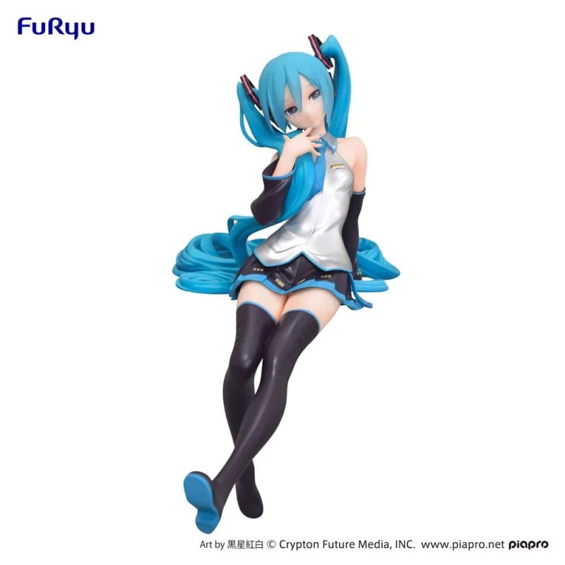 Figurita Hatsune Miku PVC statuette Noodle Stopper Kuroboshi Kouhaku Ver. (re-run) 14 cm