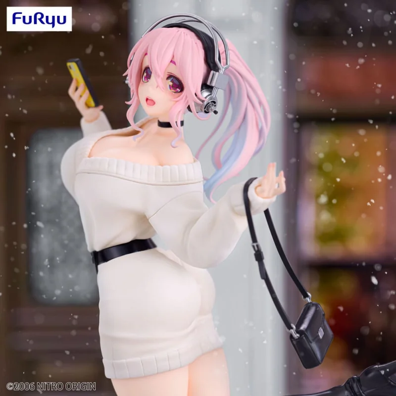 Figuras Super Sonico PVC statuette Trio-Try-iT Winter Memory Ver. 21cm