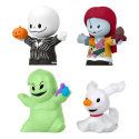 Mattel The Nightmare Before Christmas Fisher-Price Little People Collector 7 cm Minifigures 4-Pack