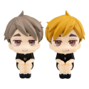 Figurita Haikyu!! PVC statuette Look Up Atsumu Miya & Osamu Miya Uniform Ver. 11cm (with gift)