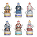 Figurita Naruto Shippuden pack 6 trading figures Tsumichen Stack up & Change 8 cm (with gift)