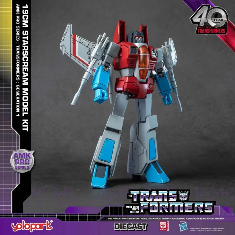 Maquetas Transformers Generation 1 Amk Pro Starscream Model Kit