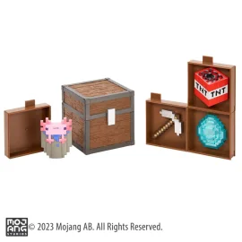  Minecraft Caves Loot Chest 10cm