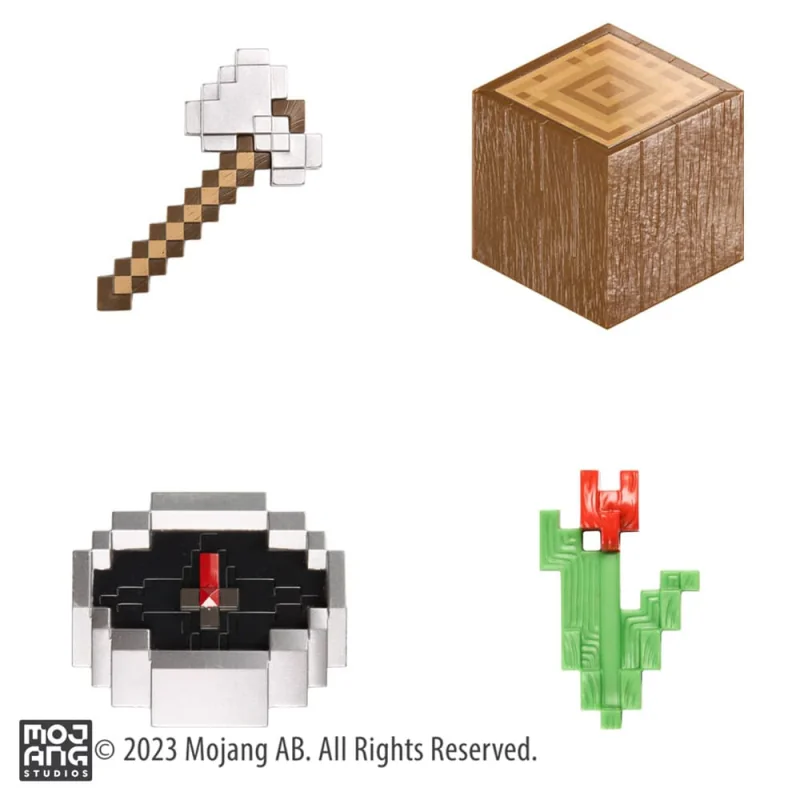 Réplicas: 1:1 Minecraft Forest Loot Chest 10cm