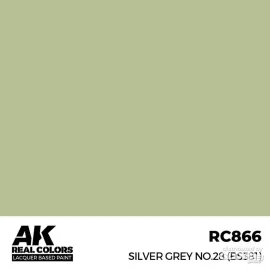 Pintura Silver Gray No.28 (BS381) 17ml.