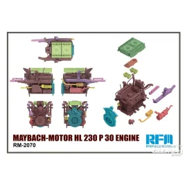 Maqueta Maybach-Motor HL 230 P 30 Engine