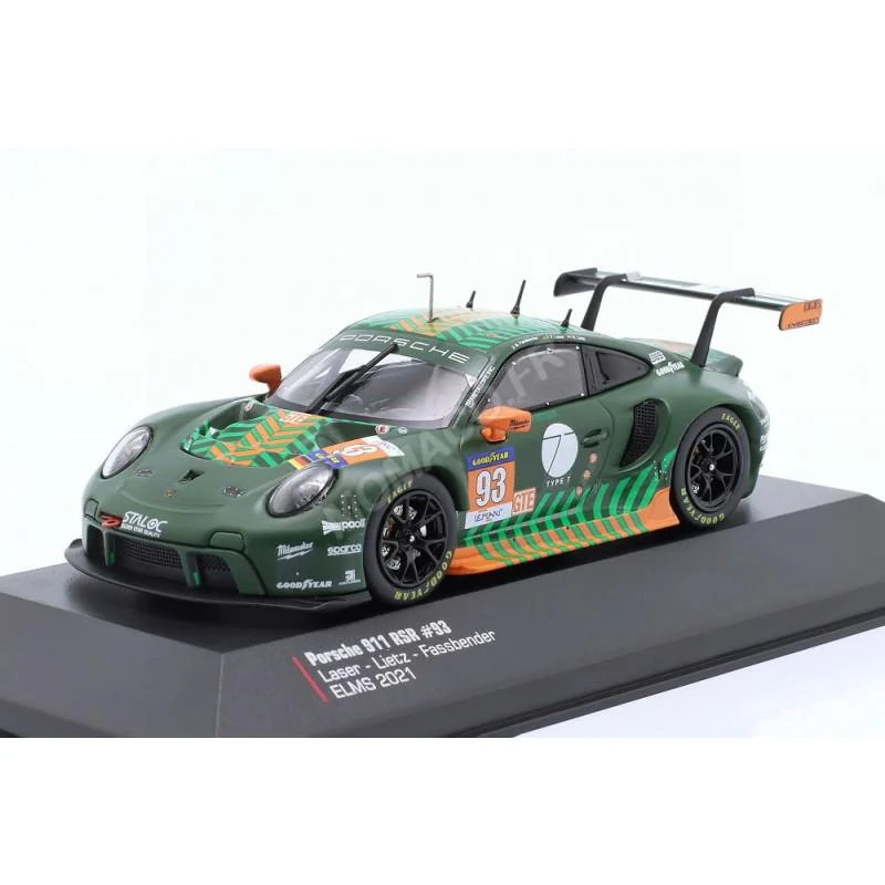 Miniatura PORSCHE 911 RSR 93 PROTON COMPETITION FASSBENDER/LIETZ/LASER 24H DU MANS 2021