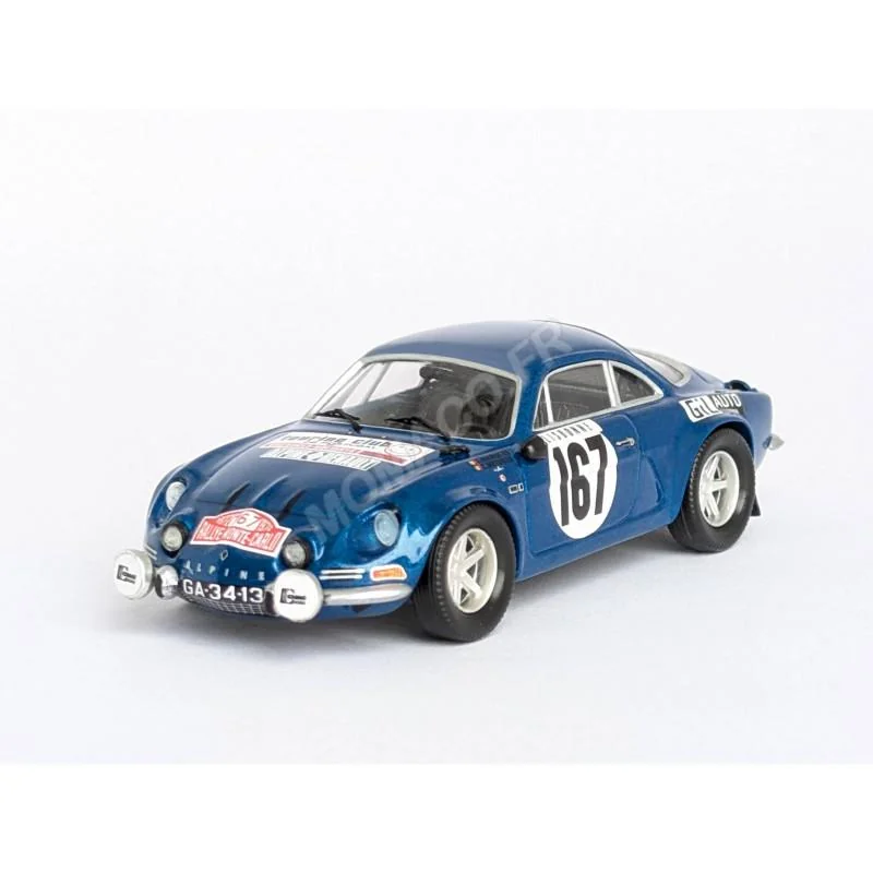 Miniatura RENAULT ALPINE A110 167 VITOR COLACO MARQUES / CHRISTIAN MELVILLE RALLYE MONTE-CARLO 1972