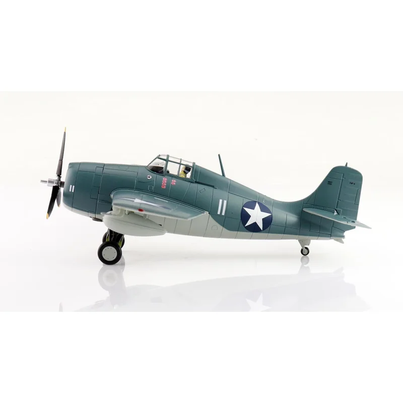 Avión en miniatura F4F-4 'Battle of Midway' white 11 Lt. Scott McCuskey VF-3 USS Yorktown June 1942