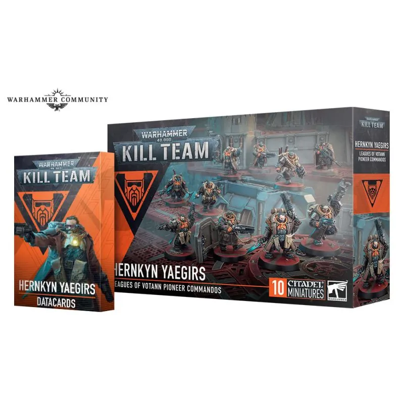 Juego de figura KILL TEAM: YAEGIR HERNKOG 103-35