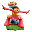 MEHO518837-SET One Piece Petitrama set PVC Figures Logbox Re Birth Egghead Set 9 cm