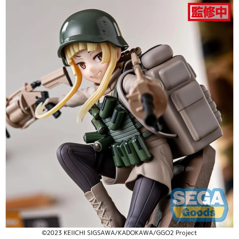 SEGA44008 Sword Art Online Alternative: Gun Gale Online II Luminasta PVC Statue Fukaziroh 17 cm