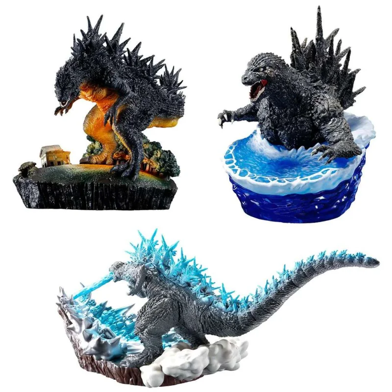 Figuras Petitrama Ex Godzilla Minus 1 From 0 To -1 Box Set + Gift