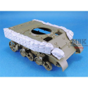 resina impresa en 3D US Light Tank M5 / M8 Side Hull Sandbag Armor set