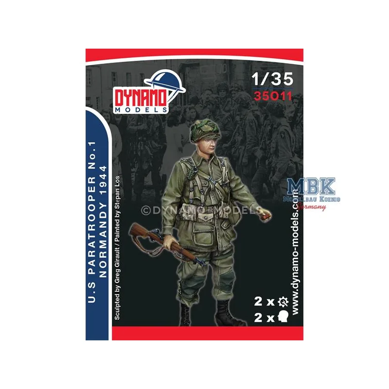 Figuras Liberation - U.S. paratrooper 1