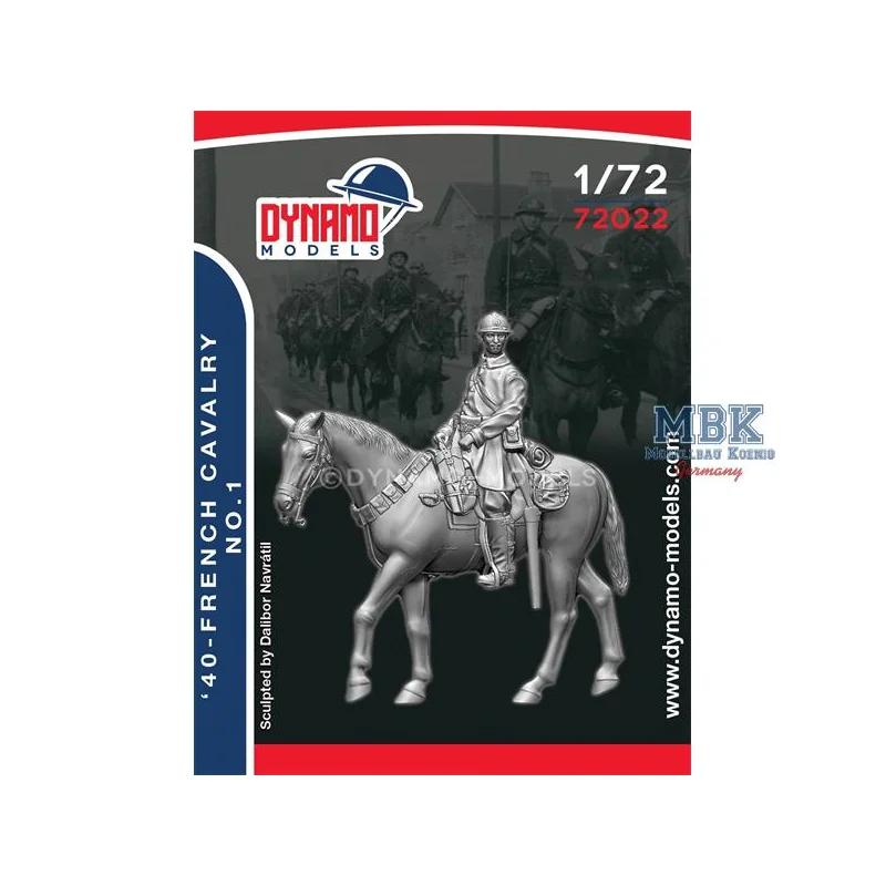 Figuras ’40 - French Cavalry 1 - 1:72