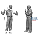 Figuras históricas WW2 US Navy Pilot (on deck) 1:24