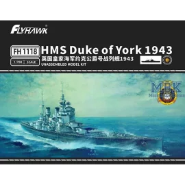 Maqueta HMS Duke of York 1943