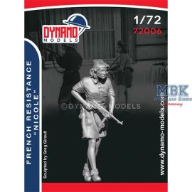 Figuras French Resistance Set - Nicole 1:72