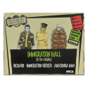 Figuras Beetlejuice Beetlejuice pack 3 Figures Immigration Hall 1 10 cm