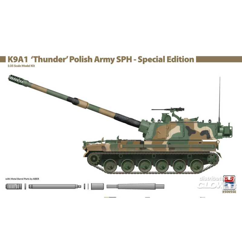 Maqueta K9A1 'Thunder' Polish Army SPH - Special Edition