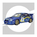 Maqueta de coche SUBARU IMPREZA 7 SOLDBERG/MILLS WRC MONTE-CARLO RALLY 2003 (FULL KIT)