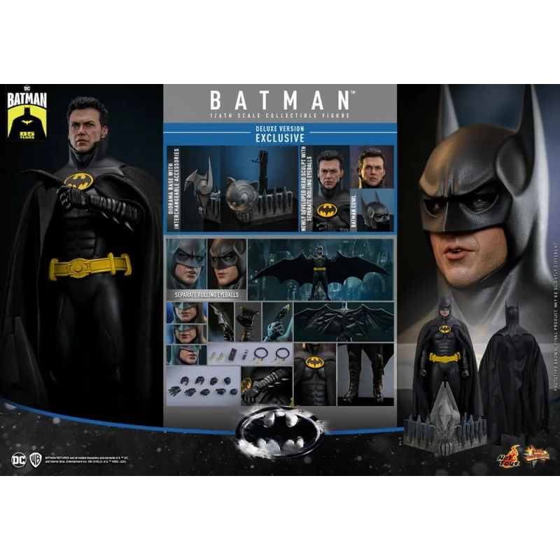 Batman: The Movie Masterpiece Action Figure Challenge 1/6 Batman (Deluxe Version) 30 cm