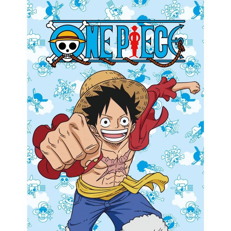  One Piece Luffy Fleece Blanket 100 x 150 cm